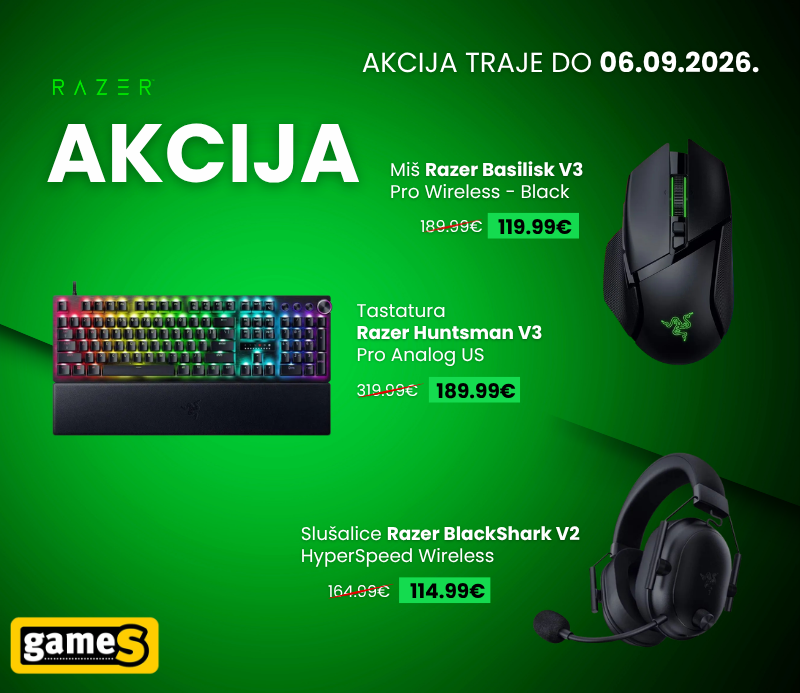 Razer akcija