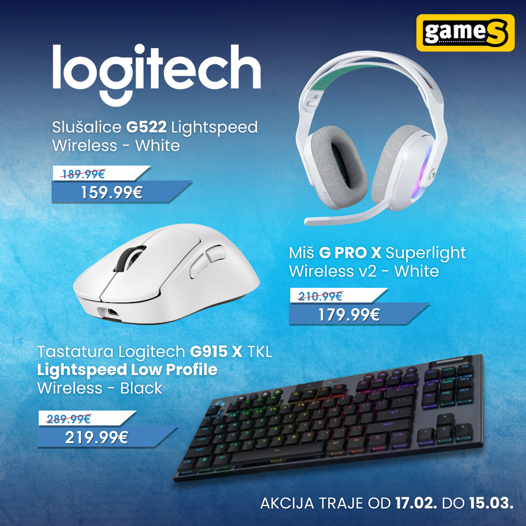 Logitech akcija