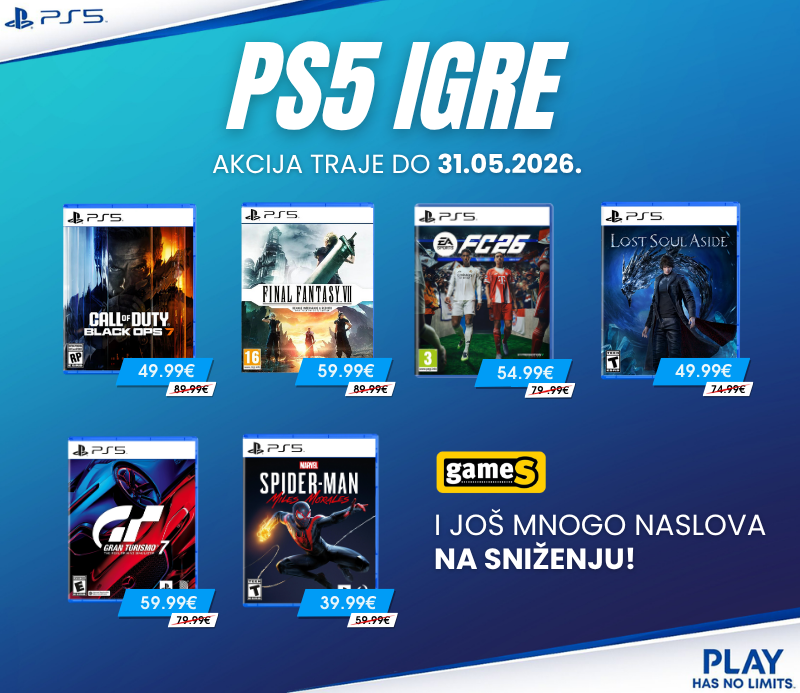 PS5 igre akcija