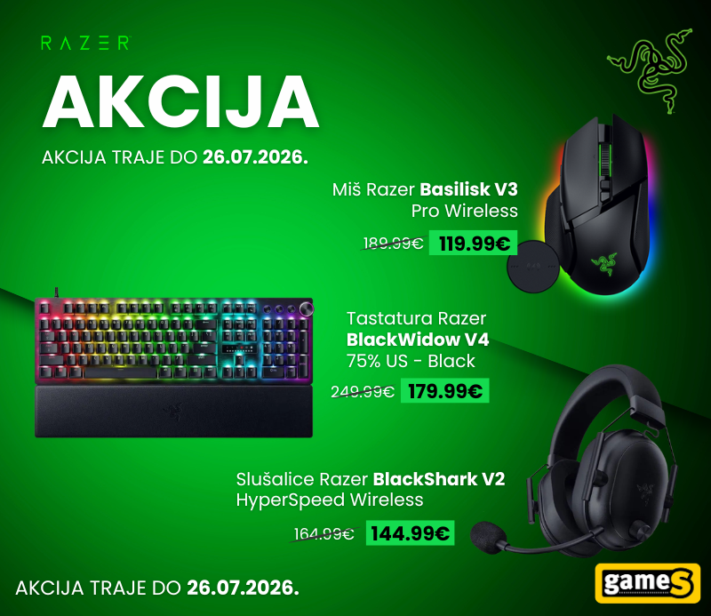 Razer akcija