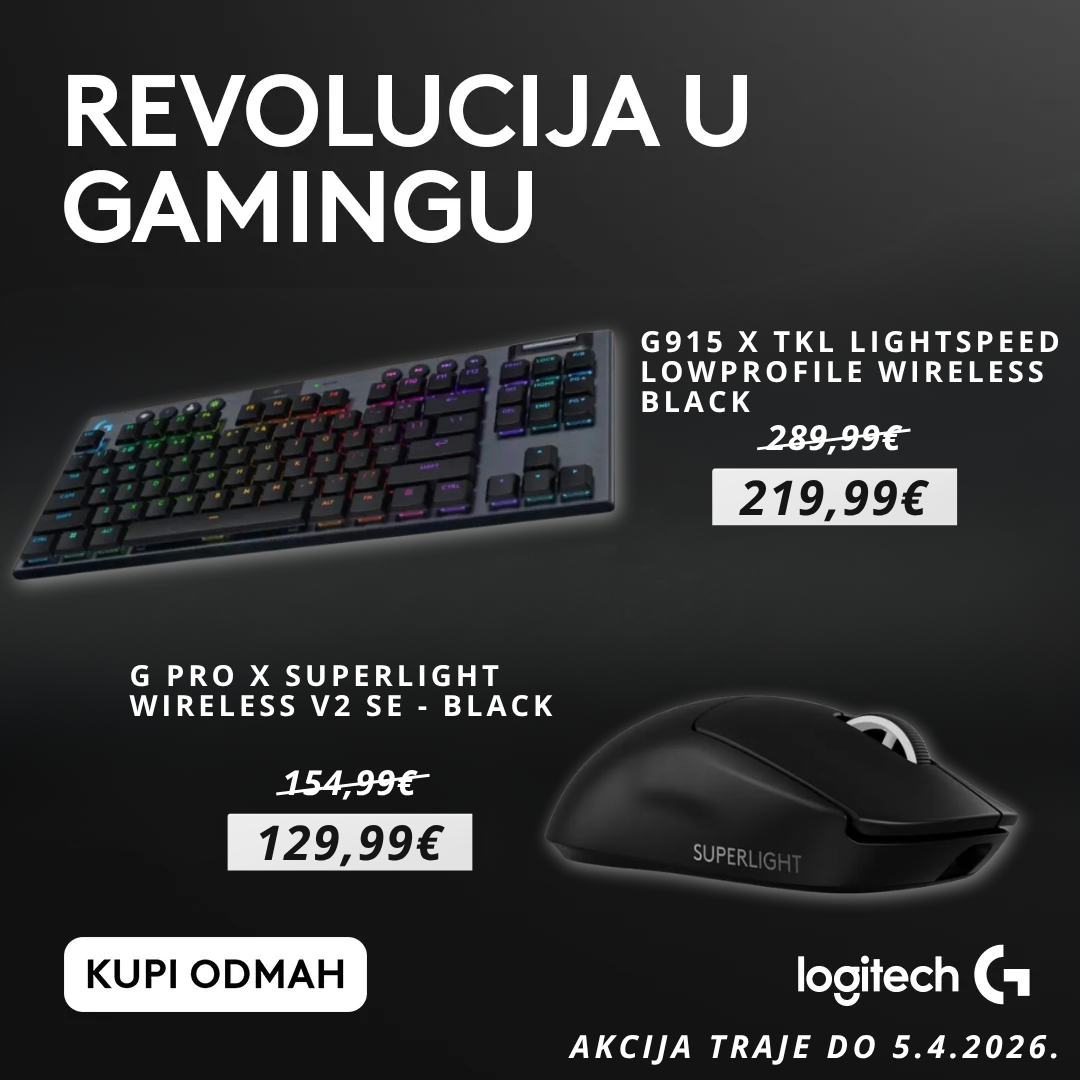Logitech akcija