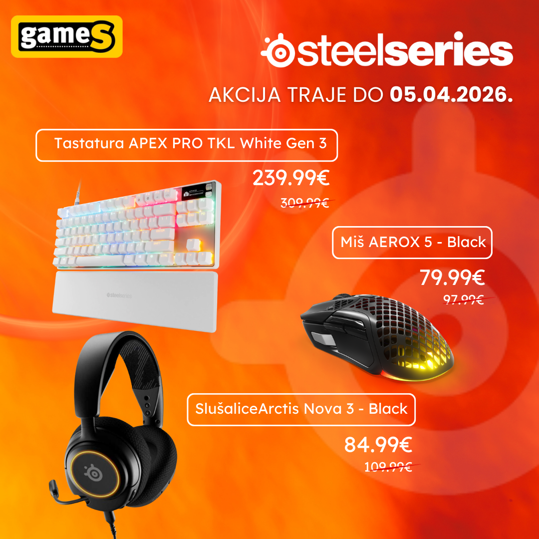SteelSeries akcija