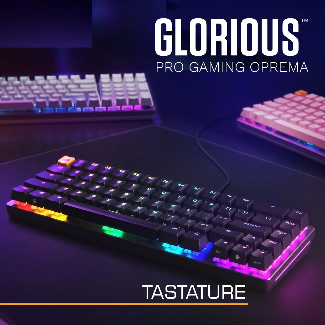 Glorious tastature