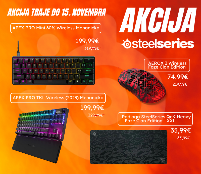SteelSeries akcija