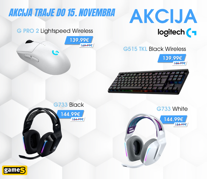 Logitech akcija