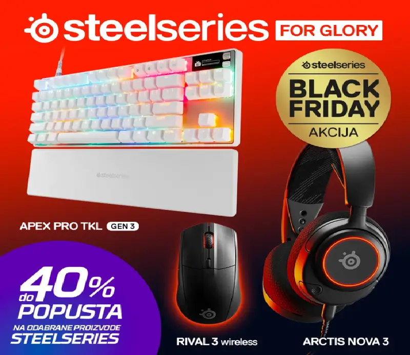 SteelSeries BF akcija