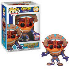 Bobble Figure Games Pop! - Crash Bandicoot In Mask Armor 