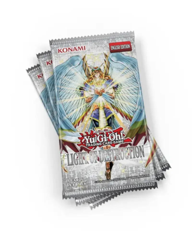 Board Game - Yu-Gi-Oh! - Trading Card Game - Light of Destruction Booster 