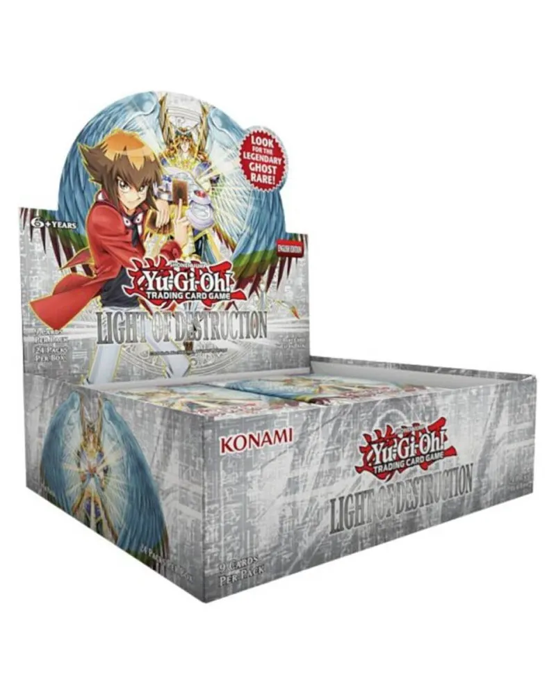 Board Game - Yu-Gi-Oh! - Trading Card Game - Light of Destruction Booster 