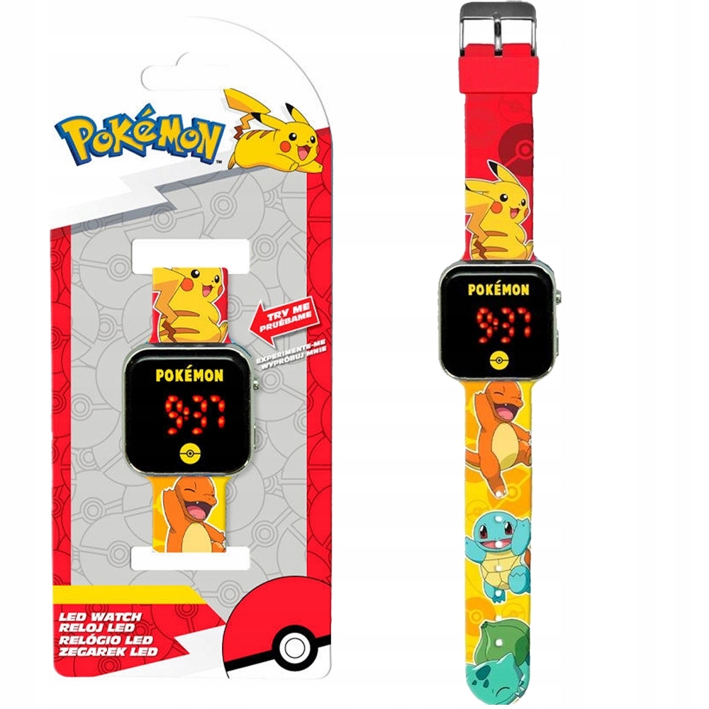 Ručni sat Pokemon - Pikachu & Friends - LED Watch 
