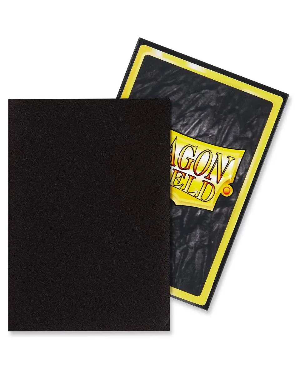 Dragon Shield 60 Japanise Size Sleeves - Black Matte 