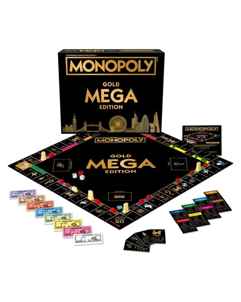 Društvena Igra - Monopoly - Gold The Mega Edition 