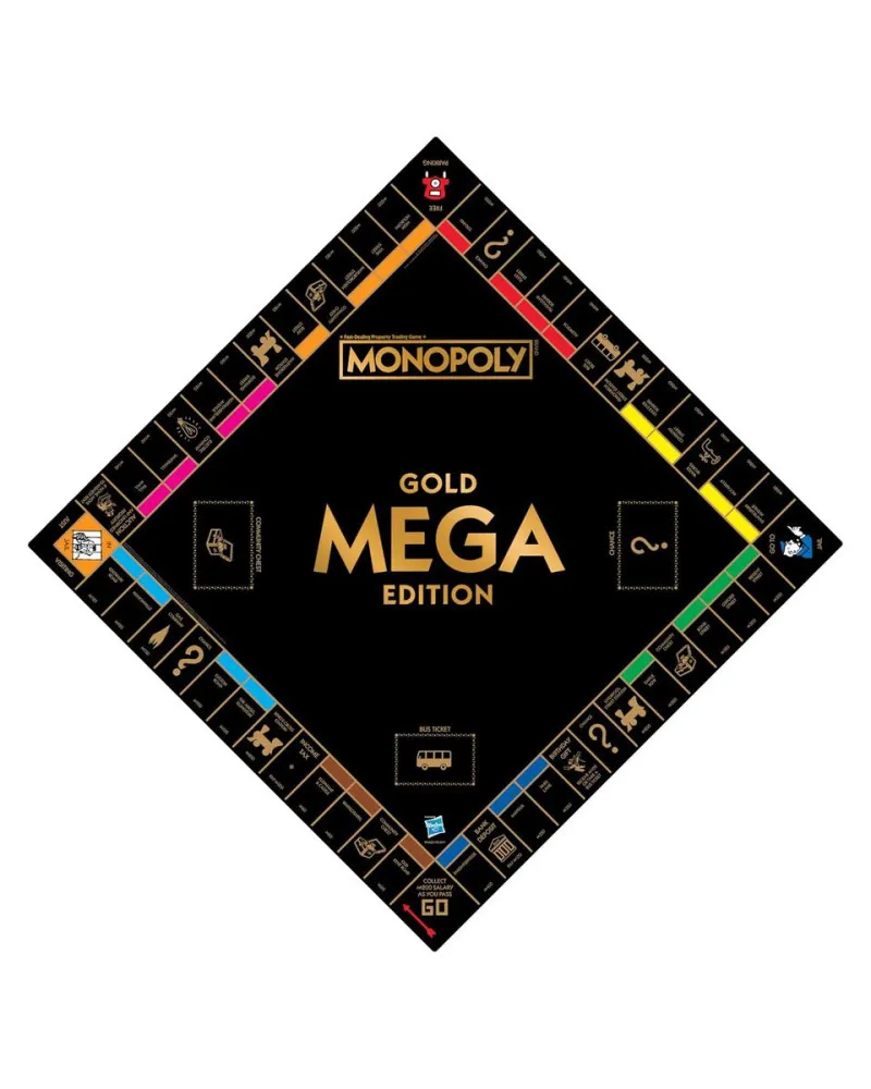 Društvena Igra - Monopoly - Gold The Mega Edition 