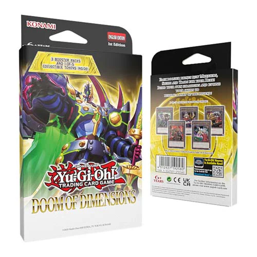 Društvena igra - Yu-Gi-Oh! - TCG Doom Of Dimensions 3 Tuckbox 