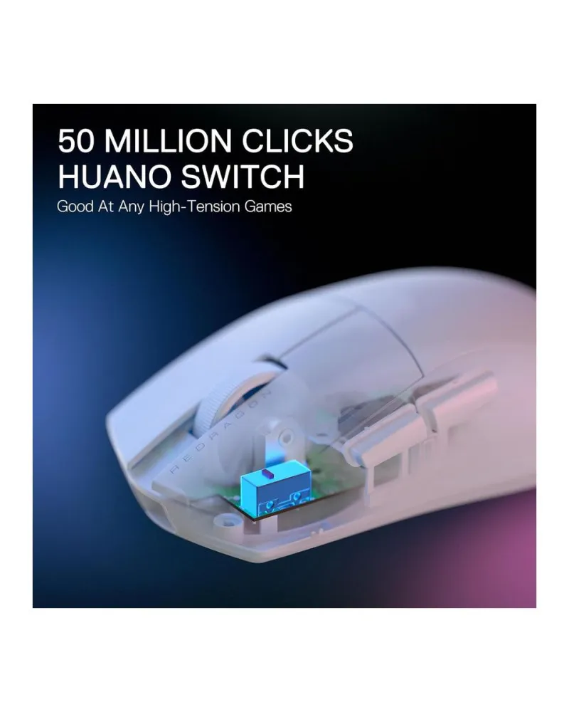 Miš Redragon King M916 Pro Wireless White 