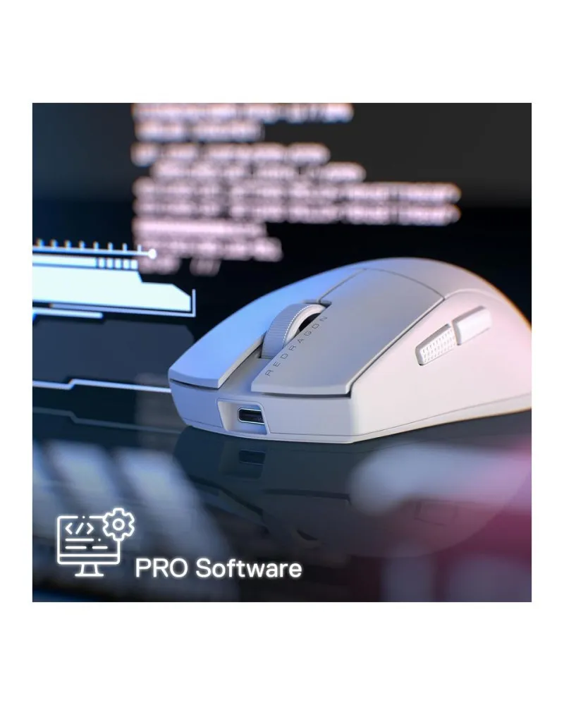 Miš Redragon King M916 Pro Wireless White 