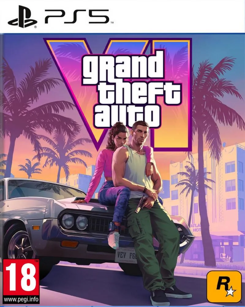 PS5 GTA 6 - Grand Theft Auto VI - Code in a Box 