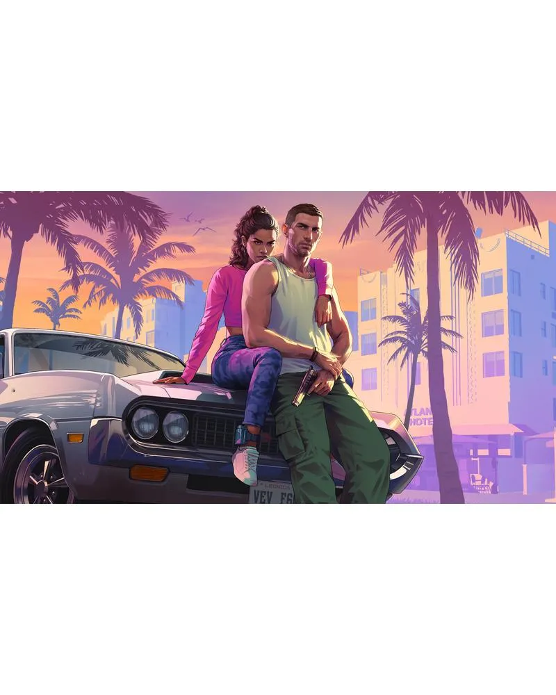 PS5 GTA 6 - Grand Theft Auto VI - Code in a Box 