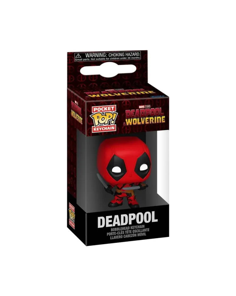 Privezak Pocket Pop! Marvel Deadpool & Wolverine - Deadpool 