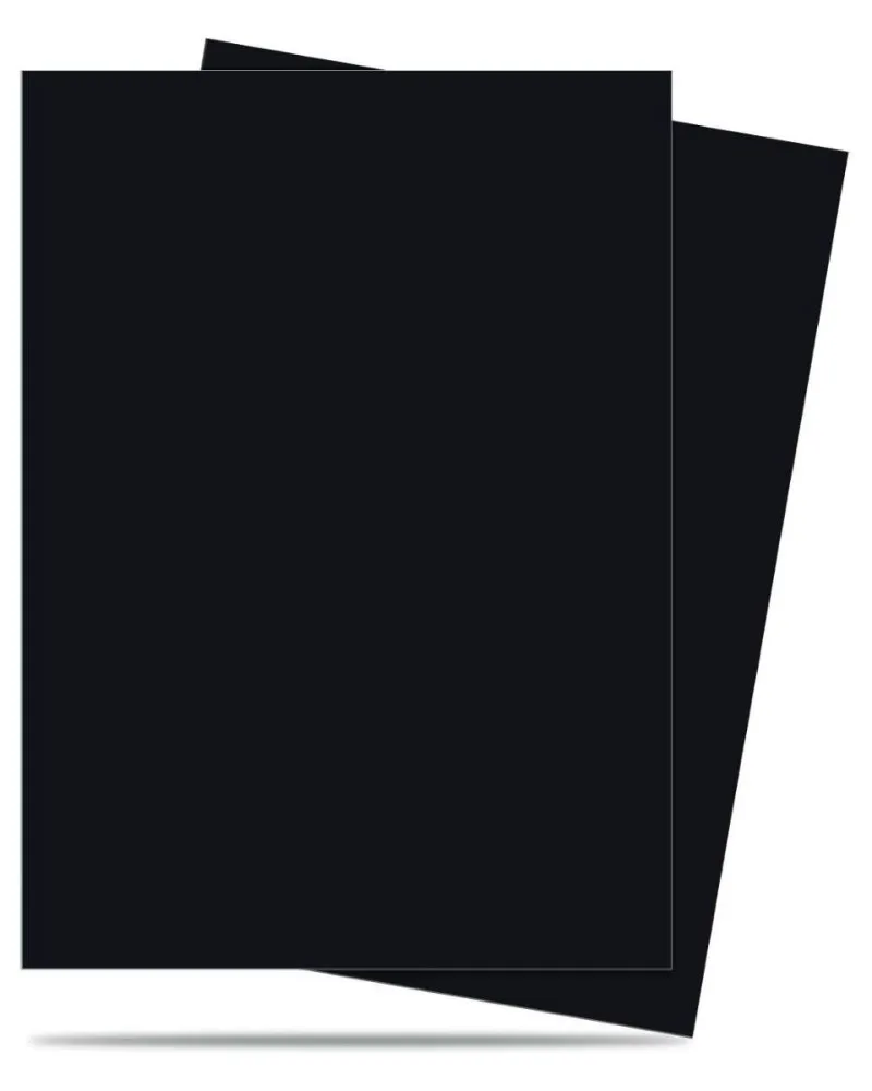 Pro Matte Desk Protector Sleeves 50 Standard Black 