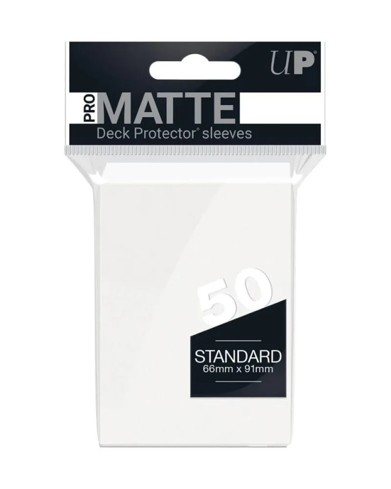 Pro Matte Desk Protector Sleeves 50 Standard White 
