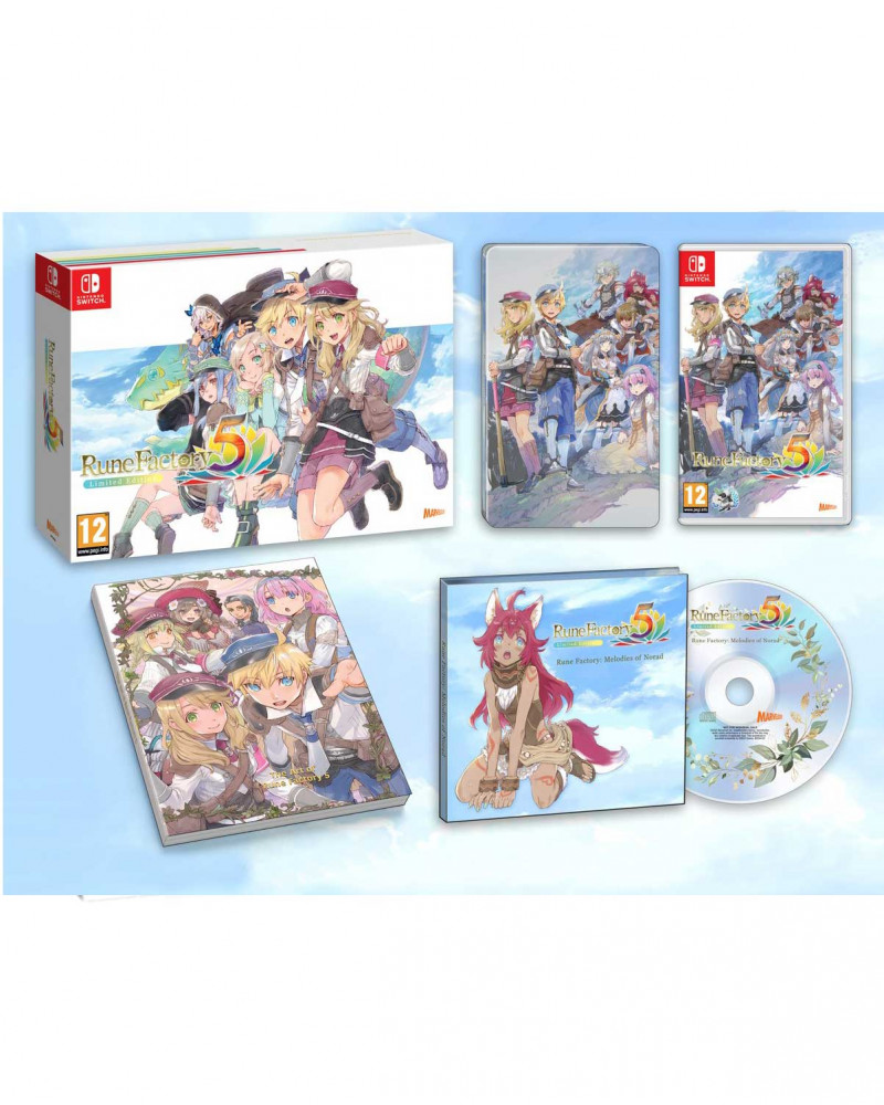 Switch Rune Factory 5 Limited Edition 
