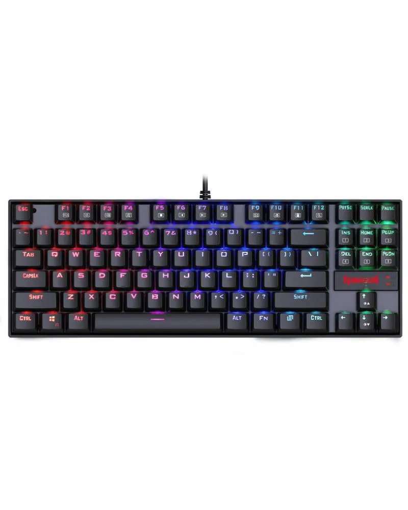 Tastatura Redragon Kumara K552 RGB - Blue switch - Black 