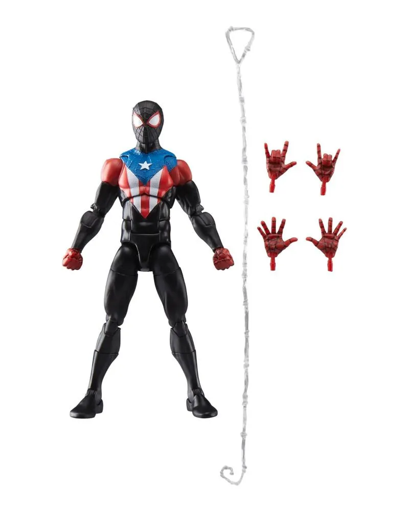 Action Figure Marvel Legends Series - Spider-Man 2 - Miles Morales (Boricua Suit 