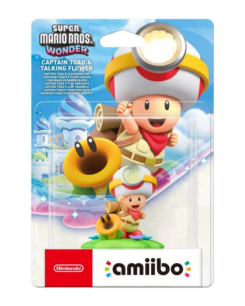 Amiibo Super Mario Bros. Wonder - Captain Toad 