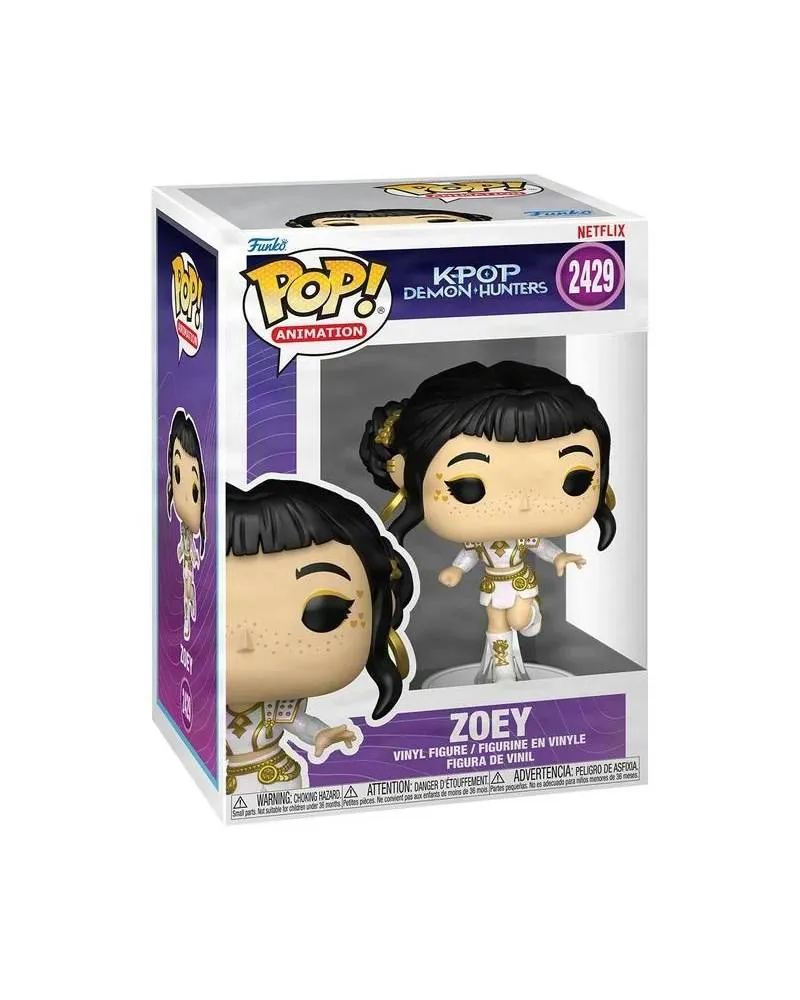 Bobble Figure Animation - K-POP Demon Hunters POP! - Zoey (What It Sounds Like) 