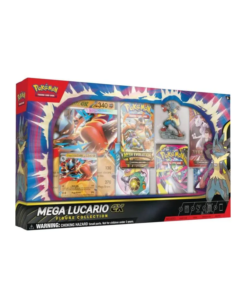 Društvena igra - Pokemon TCG - Mega Lucario Ex Figure Collection 