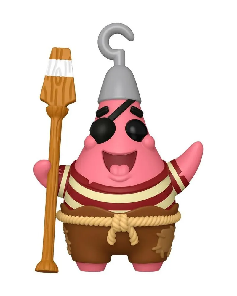 Bobble Figure Animation - SpongeBob Squarepants Movie POP! - Patrick Star (Pirat 