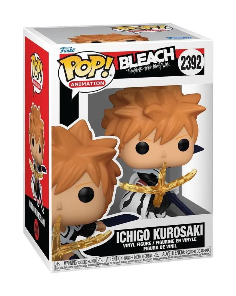 Bobble Figure Anime - Bleach A Thousand Year War POP! - Ichigo Kurosaki #2392 