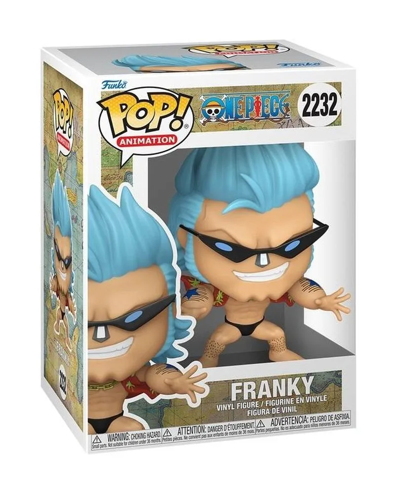 Bobble Figure Anime - One Piece POP! - Franky (Refresh) #2232 