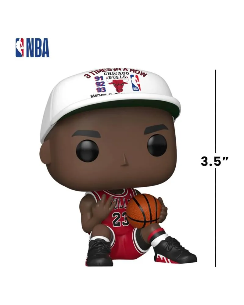 Bobble Figure Basketball NBA - Chicago Bulls POP! - Michael Jordan (3 Times In A 