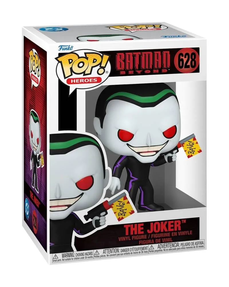Bobble Figure DC - Batman Beyond Return Of Joker POP! - Joker With Gun #628 