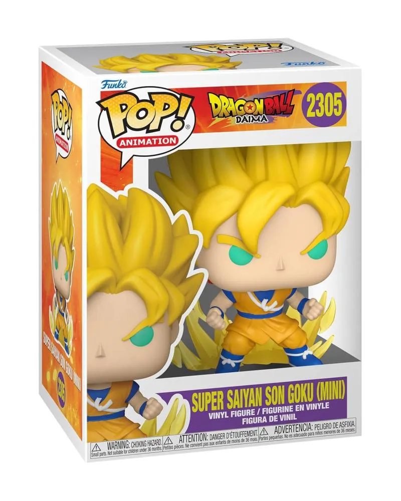 Bobble Figure Anime - Dragon Ball Daima POP! - Super Saiyan 2 Son Goku #2305 