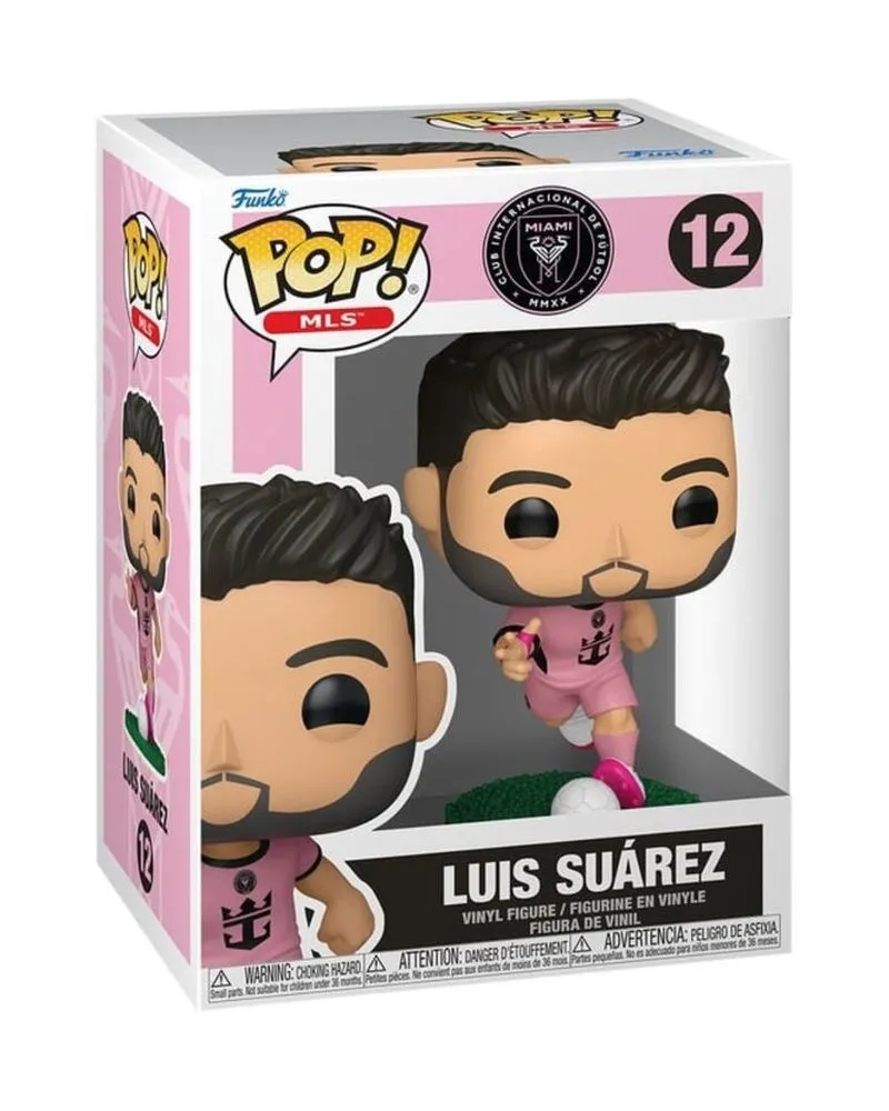 Bobble Figure Football - Inter Miami- POP! - Luis Suarez (Home Kit) #12 