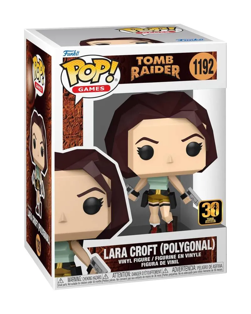 Bobble Figure Games - Tomb Raider - Lara Croft (Polygonal) #1192 