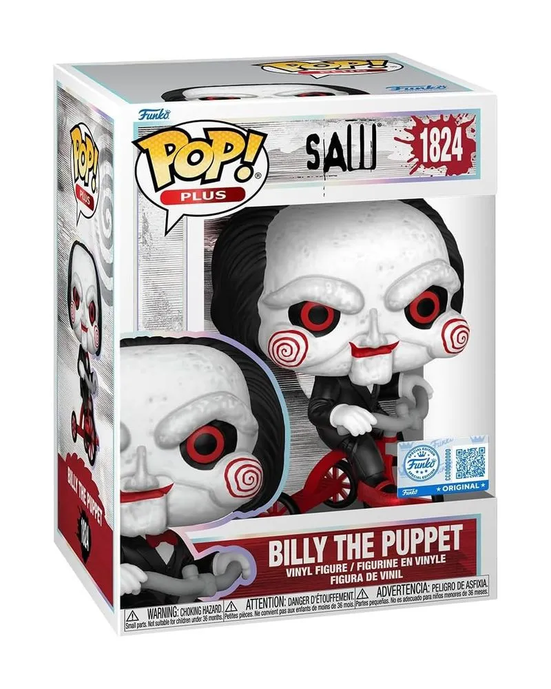Bobble Figure Movies - Saw POP! - Billy The Puppet on Tricycle #1824 