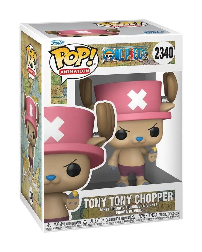 Bobble Figure Anime - One Piece POP! - Tony Tony Chopper With Rumble Ball #2340 
