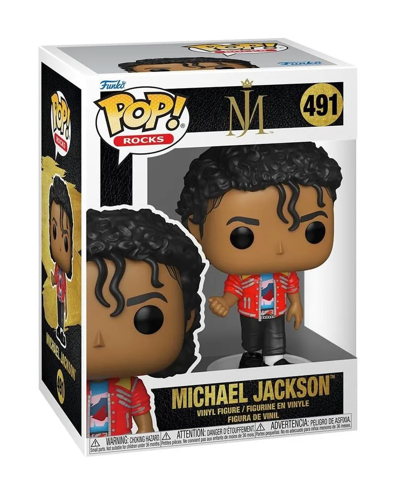 Bobble Figure Rocks - Michael Jackson POP! - Michael Jackson (Beat It) #49 