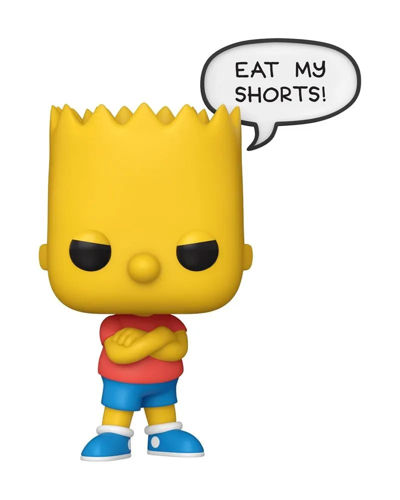 Bobble Figure The Simpsons POP! - Bart (Eat My Shorts) #1742 