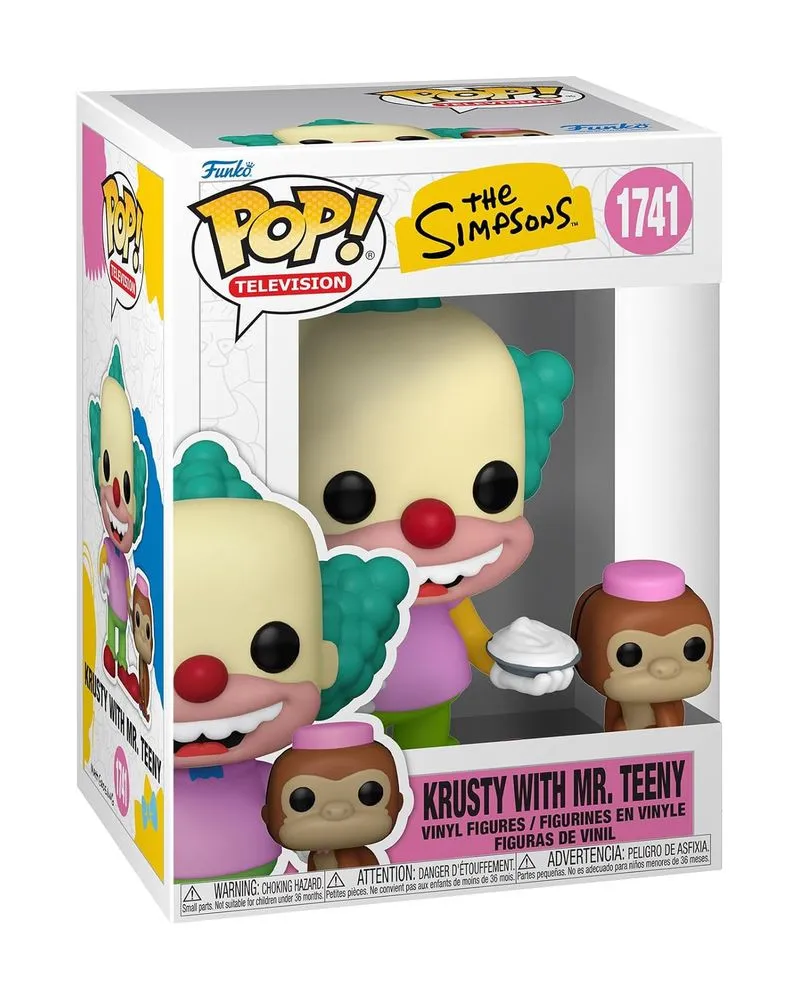 Bobble Figure The Simpsons POP! - Krusty with Mr.Teeny #1741 