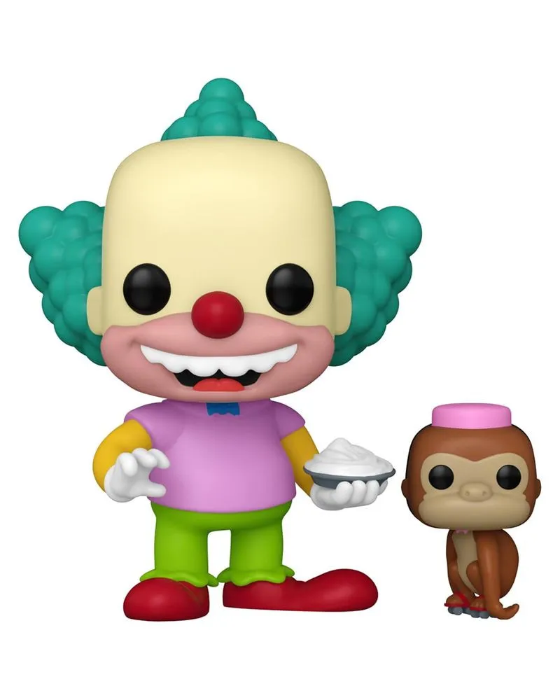 Bobble Figure The Simpsons POP! - Krusty with Mr.Teeny #1741 