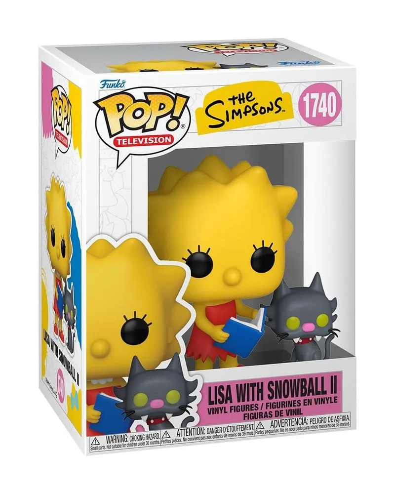 Bobble Figure The Simpsons POP! - Lisa with Snowball #1740 