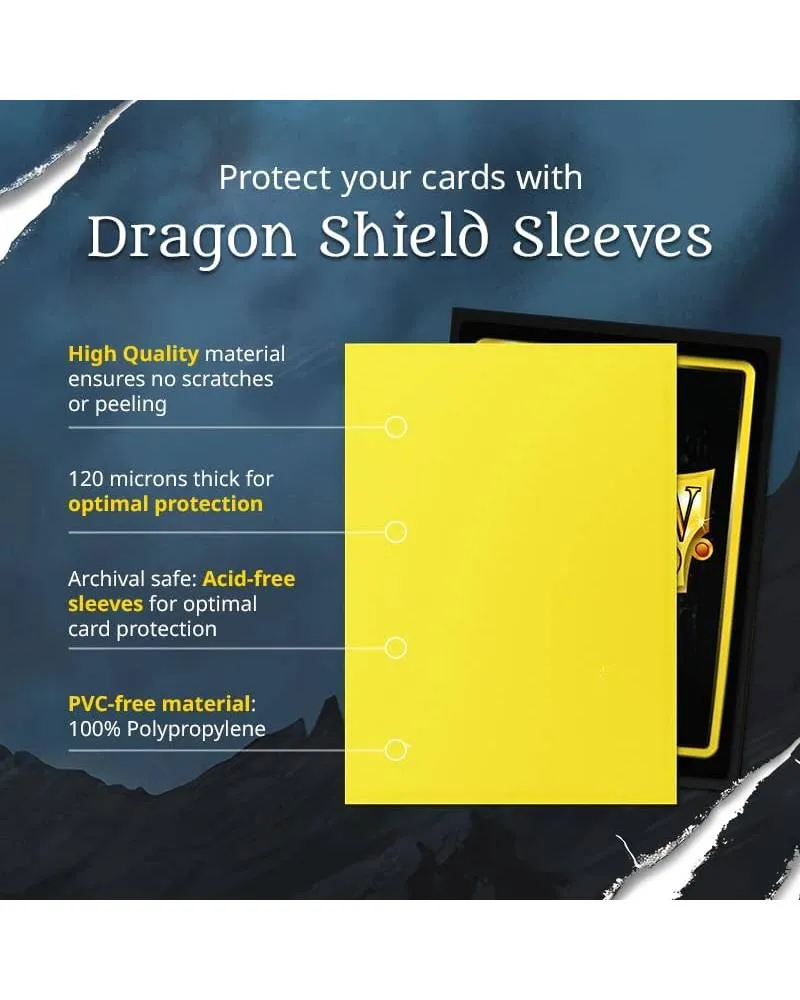 Dragon Shield 60 Japanese Size Sleeves - Blood Red Matte 