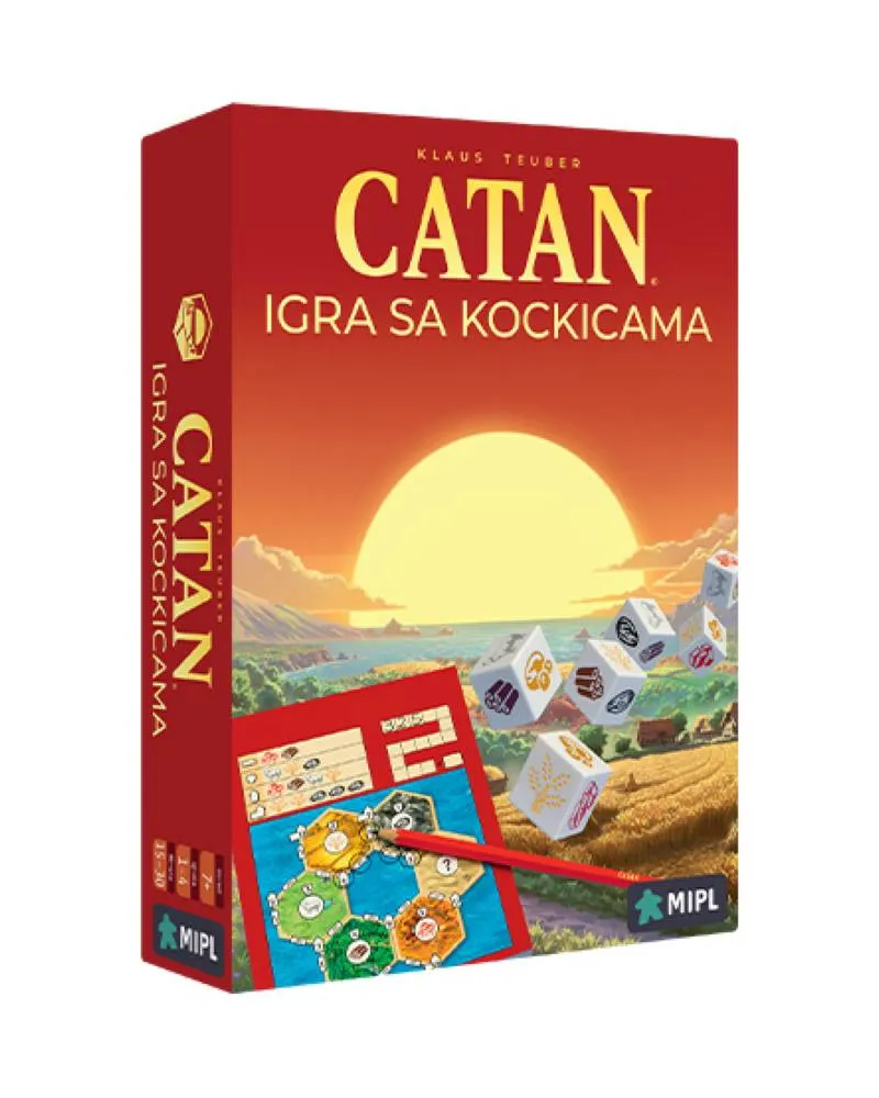 Društvena igra Catan - Igra Sa Kockicama 