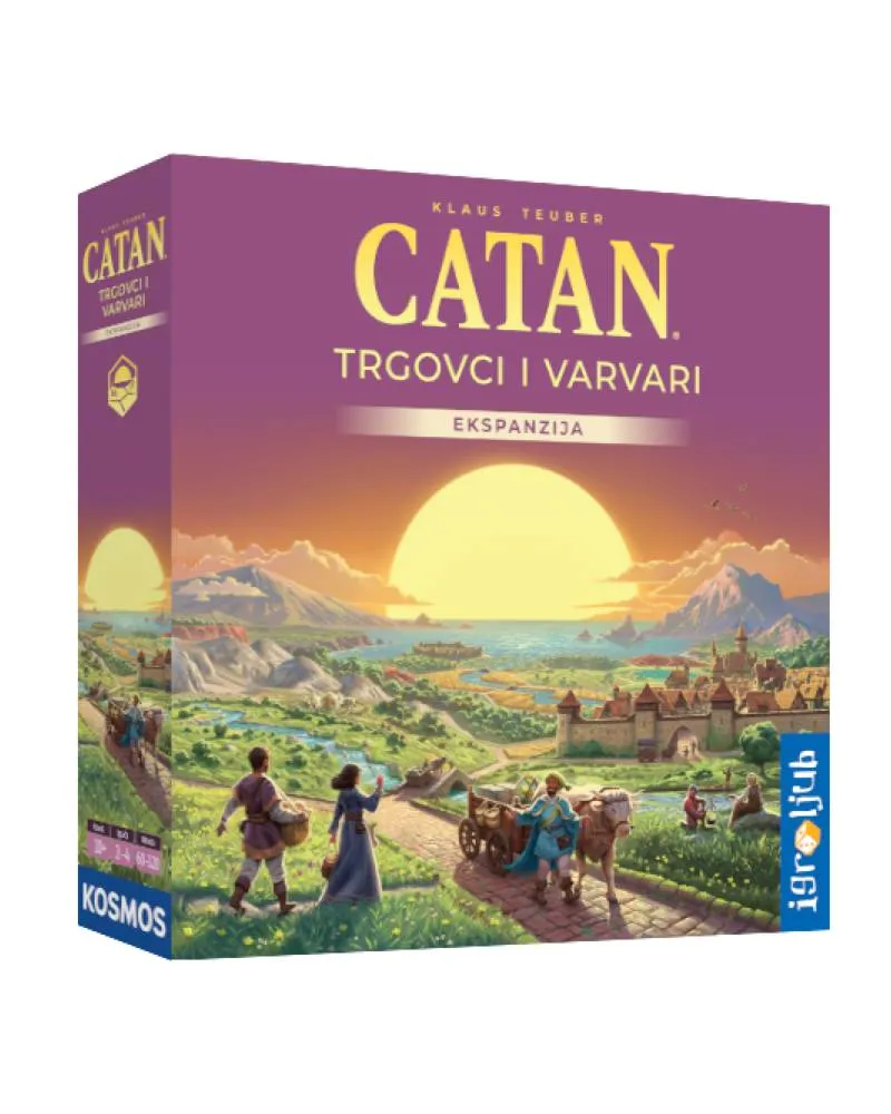 Društvena igra Catan - Trgovci i Varvari 
