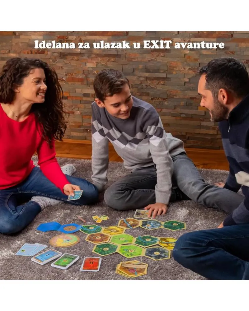 Društvena igra - Exit Catan - Avanture Na Ostrvu Katan 